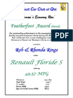 Feather Foot Award Petrol RobRhondaRingeRSAE10