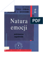 Ekman P, Davidson R. J - Natura Emocji - Podstawowe Zagadnienia PDF