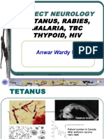 Aspect Neurology: Tetanus, Rabies, Malaria, TBC Thypoid, Hiv