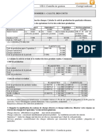 Corrigé DCG Contrôle de Gestion 2010