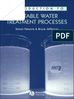 Introduction to Potable Water Treatment Processes - Simon a. Parsons, Bruce Jefferson (Blackwell, 2006)