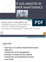 TRANSFORMER MAINTENANCE THROUGH DISSOLVED GAS ANALYSIS