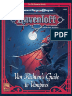 AD&D - Van Richten's Guide To Vampires PDF