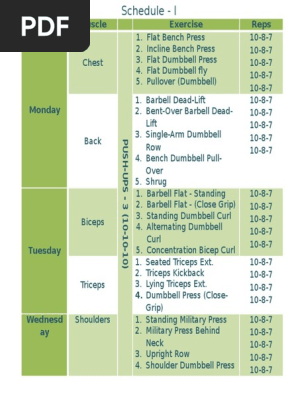 Day Schedule