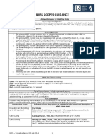 NERS Scope Guidance V 3 0 July 2014