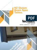 Nz Glulam Beam Span Tables