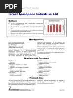 Israel Aerospace Industries LTD July 2016