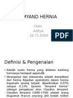 Amyand Hernia