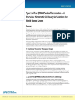 Spectro A Portable Kinematic Oil Analysis Solution For Field-Based Users