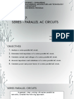Lecture 07 - Series - Parallel AC Circuits PDF