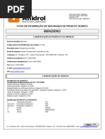 Benzeno Pa a-1442 Anidrol