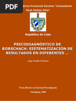Psicodiagnóstico de Rorschach