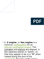 Radial and V Engine