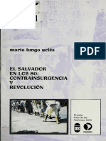 El Salvador en Los 80, Autor: Mario Lungo Uclés
