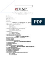 Esquema de Tesis Derecho Uap PDF