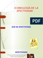 Psicobiología de La Afectividad