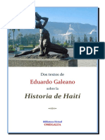 Sobre La Historia de Haiti Dos Textos PDF