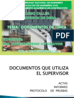 Documentos Del Supervisor de Obras