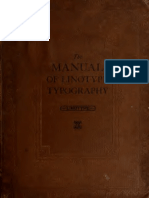The Manual of Linotype Typography