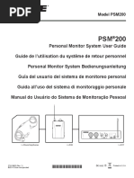 Psm200 User Guide Portuguese
