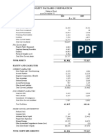 Financial Analysis Hewlett Packard Corporation 2007