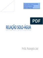 Aula - 2 (MOD) - Relacao Agua Solo