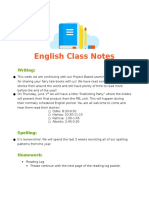 Englishclassnotes 5-22