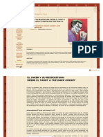 El Joker y Su Reescritura Desde El Tarot PDF