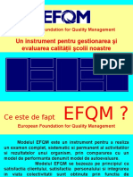 Modelul EFQM (Propunere de Aplicare)