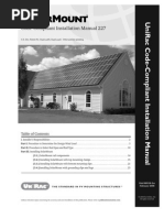 Download Legal Solar Unirac Manual Solarmount Flat Roof Calculations Installation_manual by Douglas Hopkins SN3491378 doc pdf