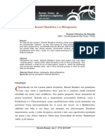 Manuel Bandeira e A Metapoesia PDF