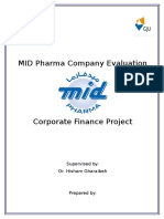 MID Pharma Company Evaluation: Supervised By: Dr. Hisham Gharaibeh
