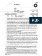 Bp Second Quarter 2010 Results