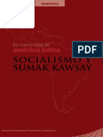 Socialismo y Sumak Kawsay. Los nuevos retos de America Latina..pdf