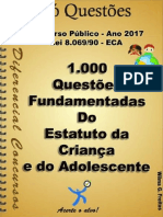 1000 Questoes Comentadas - ECA - Lei 8.069_90 - Apostila Amostra