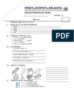 Bimonthly English Exam Practice Questions