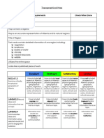 Topographical Map Checkbric