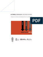 Programa Actores, Demandas, Intersecciones