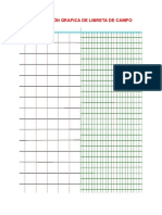 Representación Grafica de Libreta de Campo