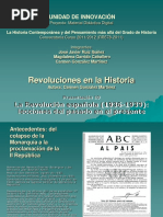 Carmen González Martínez. La Revolución Española (1936-1939) : Lecciones Del Pasado en El Presente - Murcia, Universidad, 2011/2012