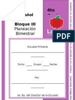 4to Grado - Bloque 3 - Español.doc