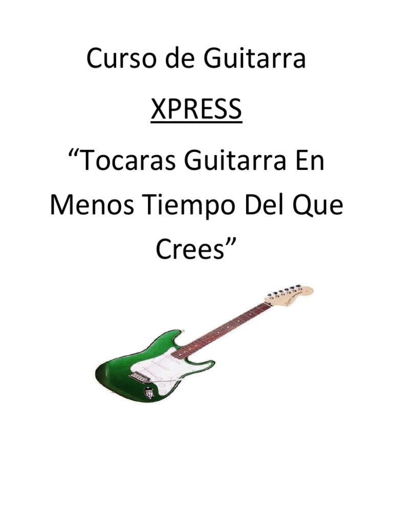 Guitarra Xpress Completo Pdf Acorde Musica Guitarras
