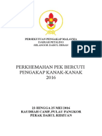 Kertas Kerja Pek Cuti 2016