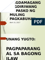 0magdamagang Pagdiriwang Sa Pasko NG Muling Pagkabuhay
