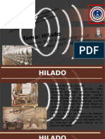 Proceso de transformación del plástico en hilo