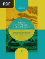 CRISTOBAL de MOLINA - Relación de Las Fábulas y Ritos de Los Incas (1)