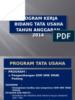 Program Kerja Tu 2014-II