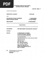 Lynne Brown Affidavit