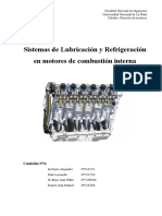 Lubricación y Refrigeración de Motores