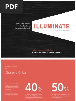 Illuminate Executive Summary Duarte Innovation Multimedia - 